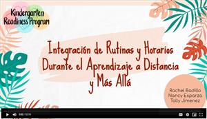 Integrating Routines SPAN 